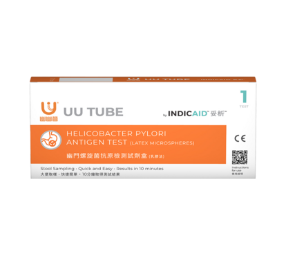 UU Tube by INDICAID Helicobacter Pylori Antigen Test